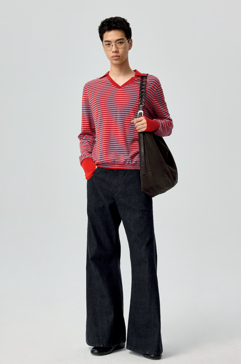 SIMPLE PROJECT STRIPED POLO