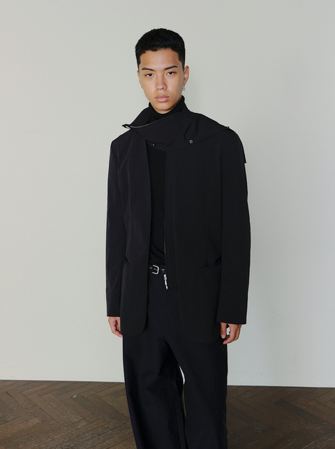 SAIRENSSEI DETACHABLE COLORBLOCK JACKET