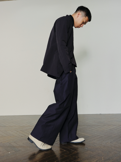 SAIRENSSEI DETACHABLE COLORBLOCK JACKET