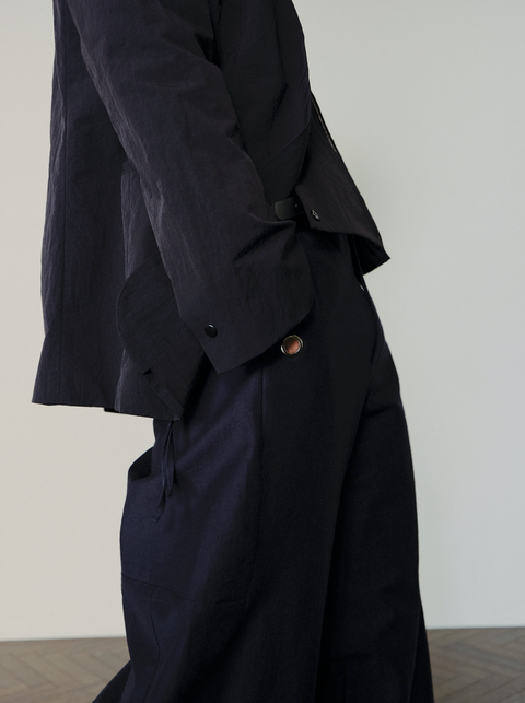 SAIRENSSEI DETACHABLE COLORBLOCK JACKET