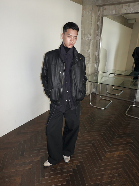 SAIRENSSEI METAL BUTTON SHIRT