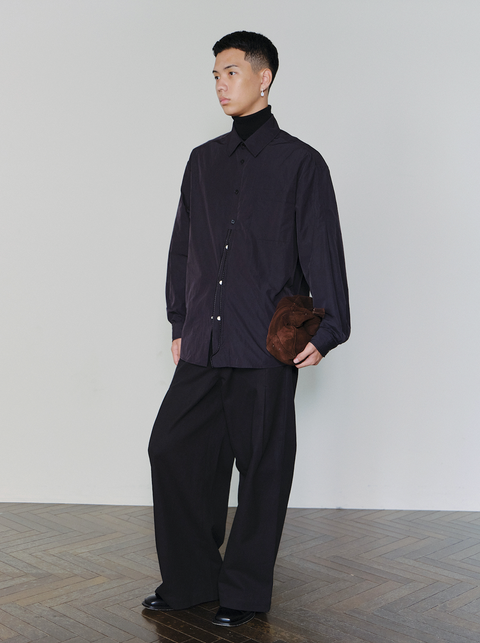 SAIRENSSEI METAL BUTTON SHIRT