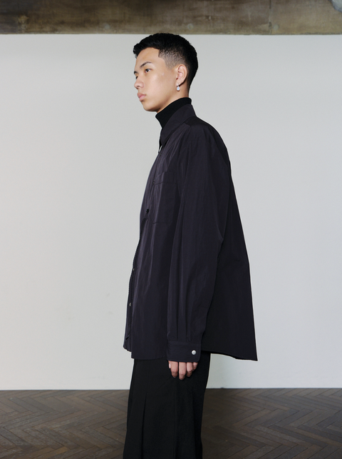 SAIRENSSEI METAL BUTTON SHIRT