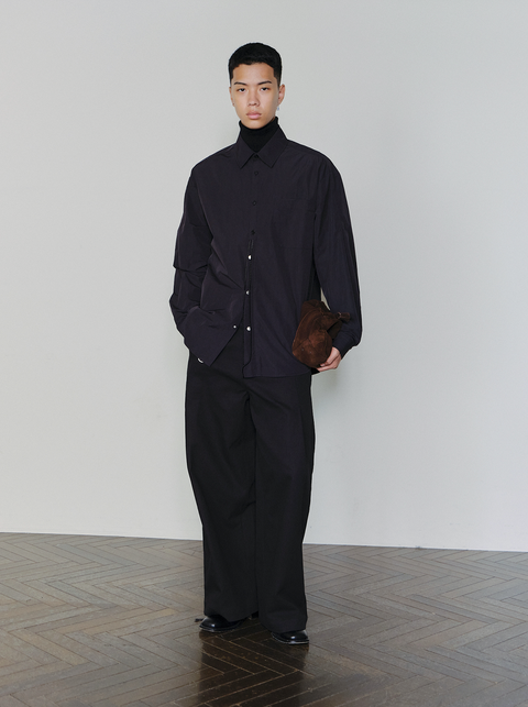 SAIRENSSEI METAL BUTTON SHIRT