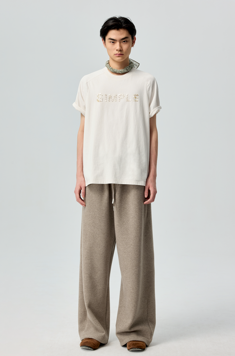 SIMPLE PROJECT FLEECE SWEATPANTS