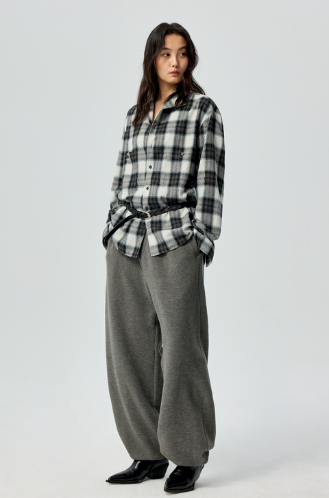 SIMPLE PROJECT FLEECE SWEATPANTS