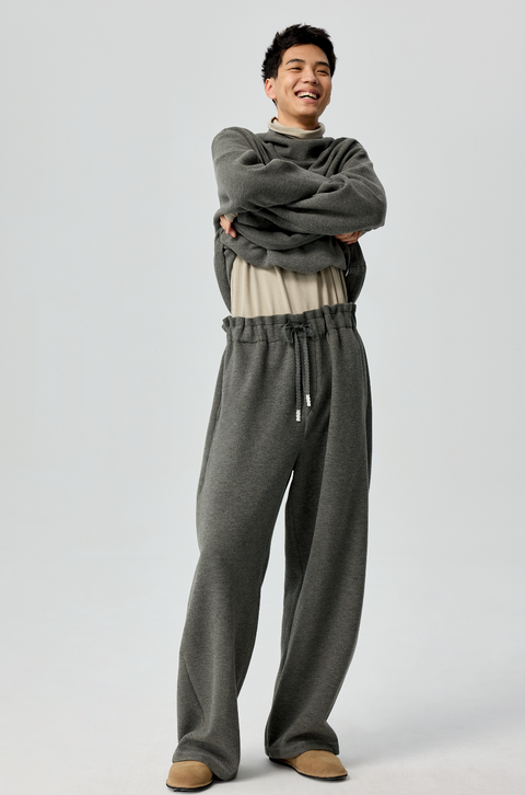 SIMPLE PROJECT FLEECE SWEATPANTS