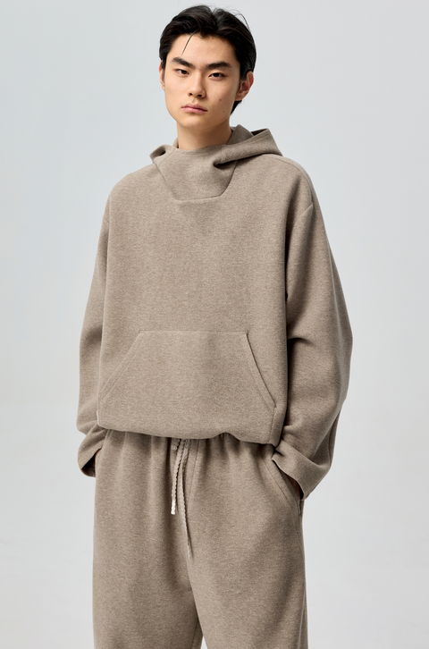 SIMPLE PROJECT FLEECE HOODIE