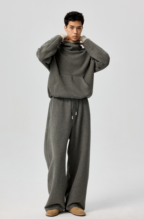 SIMPLE PROJECT FLEECE HOODIE