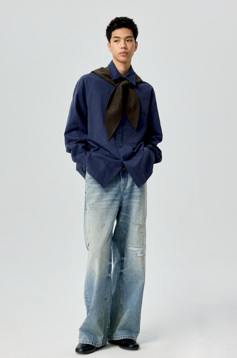 SIMPLE PROJECT DISTRESSED JEANS – Remold Lab