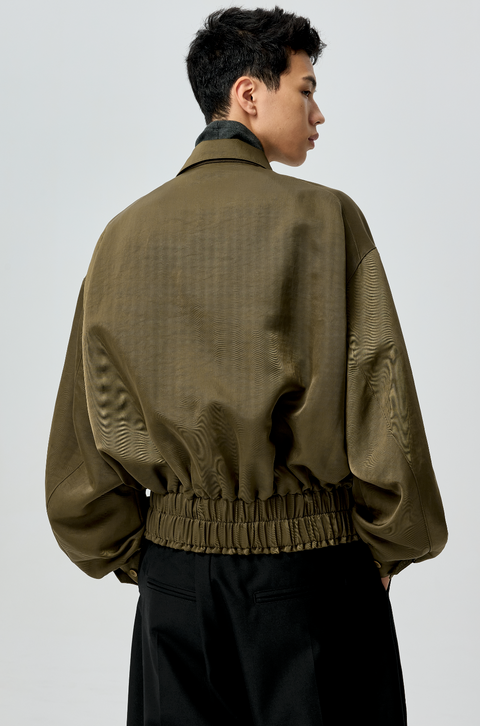 SIMPLE PROJECT NYLON JACKET