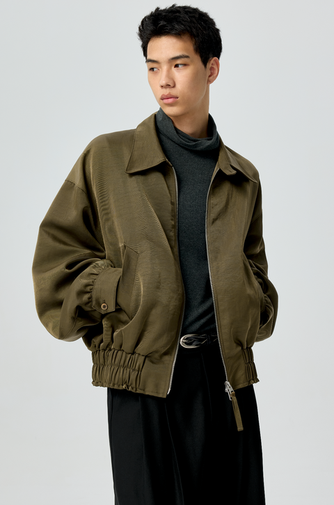 SIMPLE PROJECT NYLON JACKET