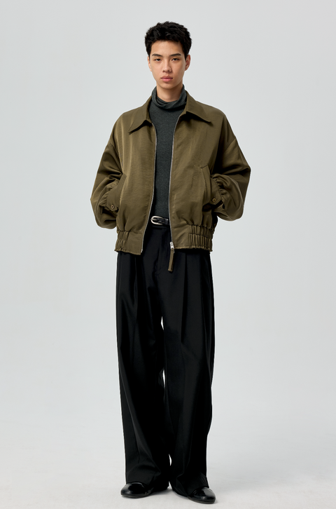 SIMPLE PROJECT NYLON JACKET