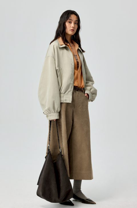 SIMPLE PROJECT NYLON JACKET