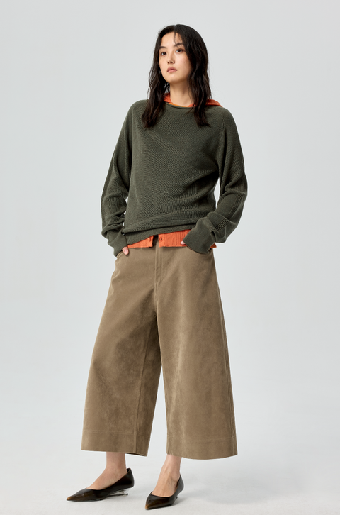 SIMPLE PROJECT SUEDE SHORTS