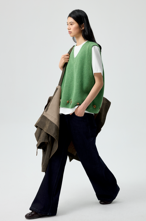 SIMPLE PROJECT BLUE STRAIGHT FIT JEANS