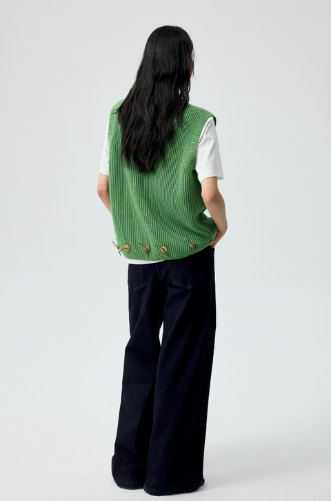 SIMPLE PROJECT BLUE STRAIGHT FIT JEANS