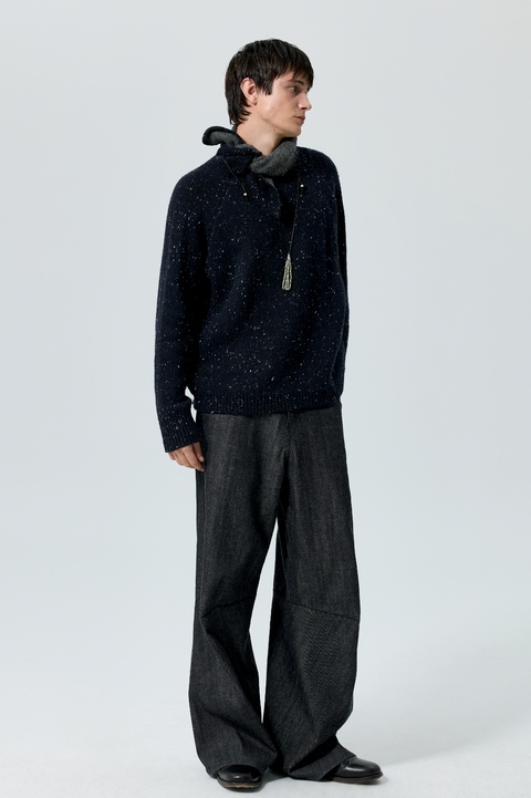 SIMPLE PROJECT SELVEDGE 3D-CUT JEANS