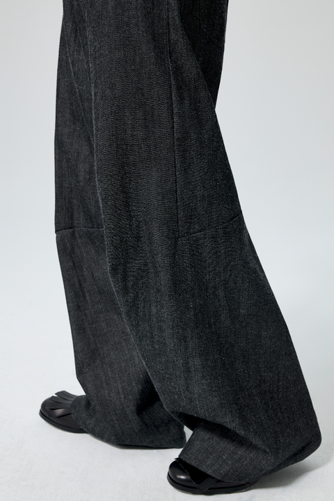 SIMPLE PROJECT SELVEDGE 3D-CUT JEANS