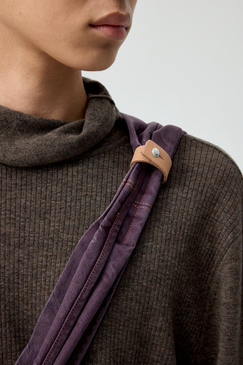 SIMPLE PROJECT GARMENT-DYED BAG