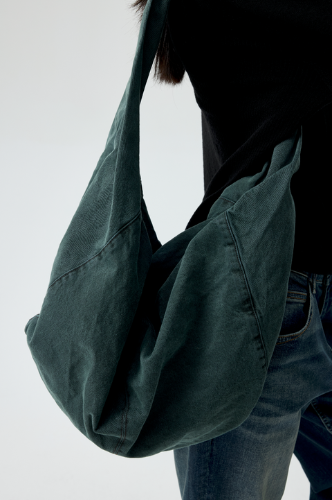 SIMPLE PROJECT GARMENT-DYED BAG