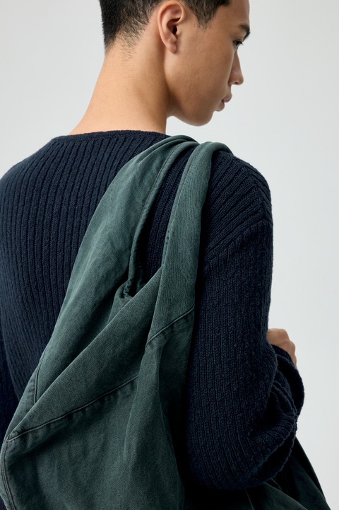 SIMPLE PROJECT GARMENT-DYED BAG