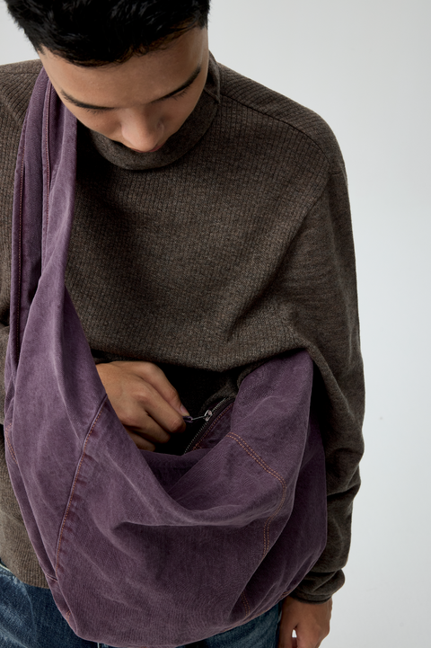 SIMPLE PROJECT GARMENT-DYED BAG