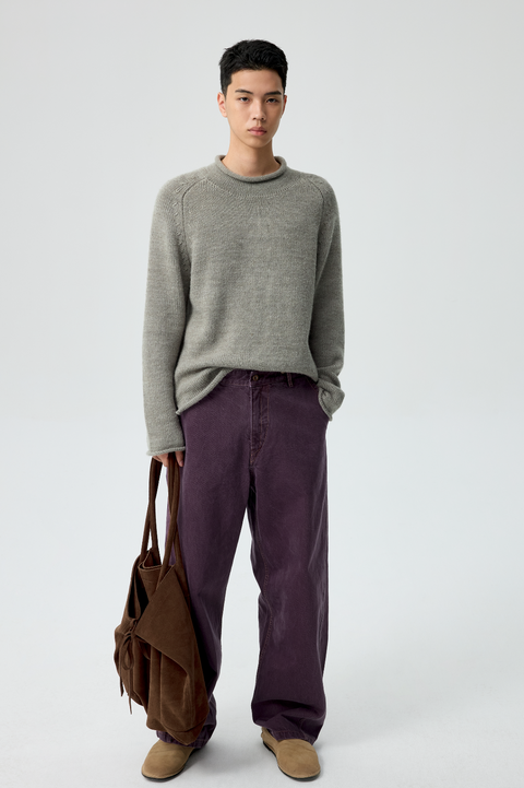 SIMPLE PROJECT SLOUCHY SUEDE TOTE