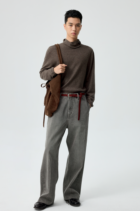 SIMPLE PROJECT SLOUCHY SUEDE TOTE