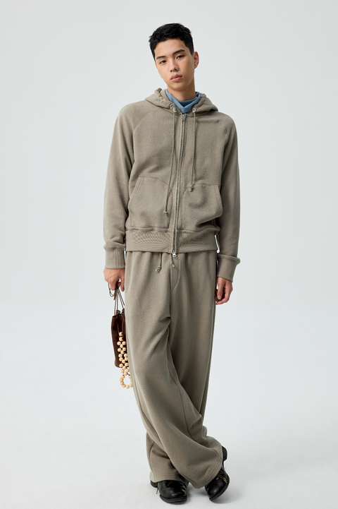 SIMPLE PROJECT SUEDE BUCKET BAG