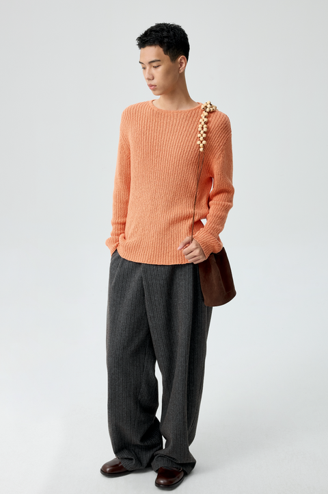 SIMPLE PROJECT SUEDE BUCKET BAG