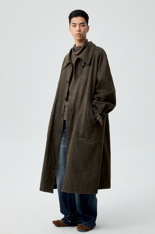 SIMPLE PROJECT COATED COAT – Remold Lab
