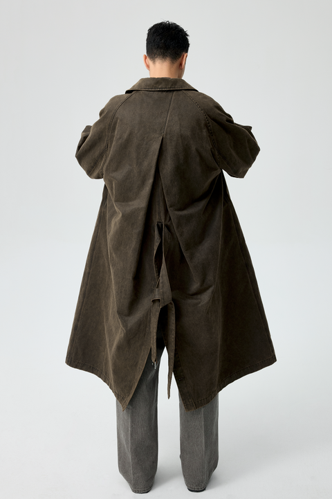 SIMPLE PROJECT COATED COAT