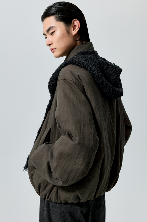 SIMPLE PROJECT KNITTED HOODED SCARF