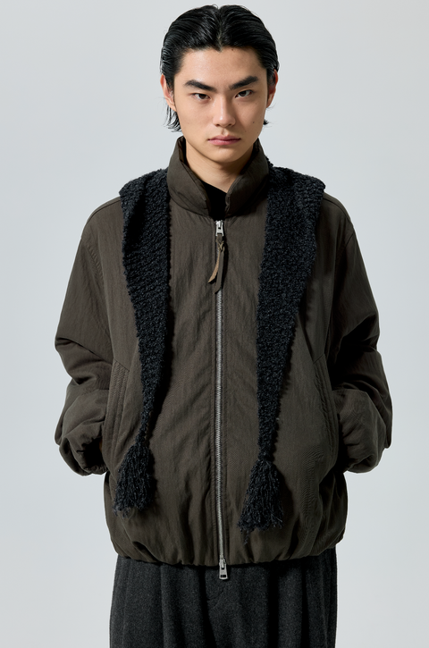 SIMPLE PROJECT KNITTED HOODED SCARF