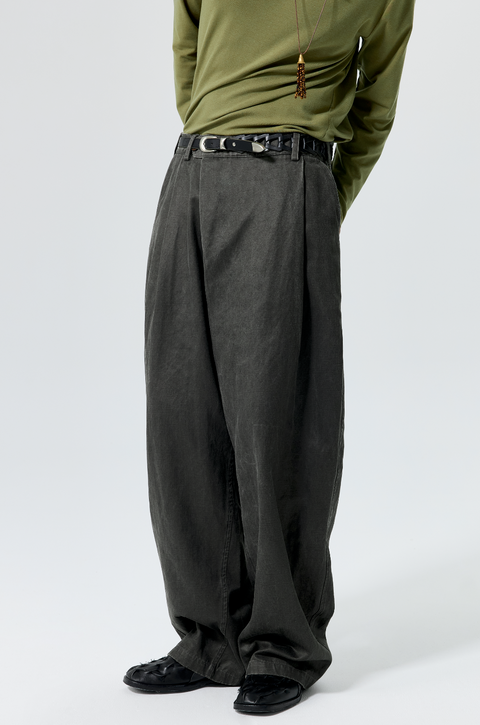 SIMPLE PROJECT COATED TROUSERS