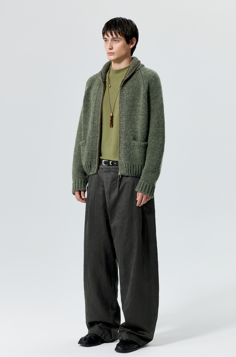 SIMPLE PROJECT COATED TROUSERS