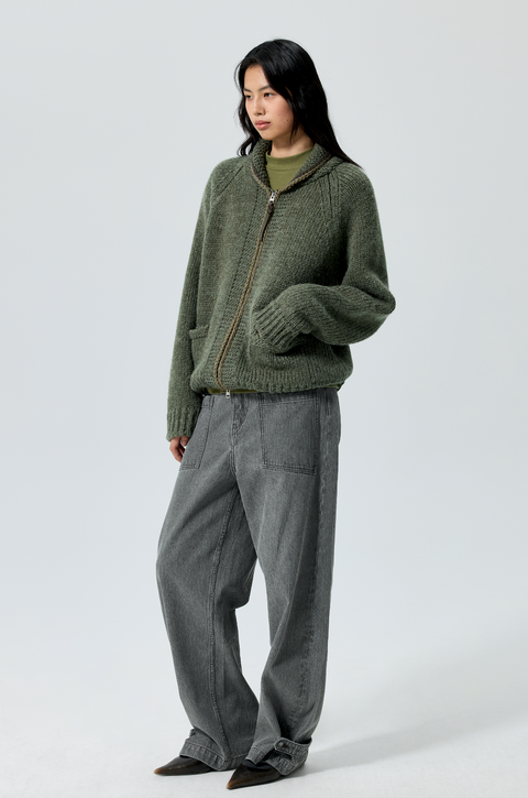 SIMPLE PROJECT BELTED TROUSERS