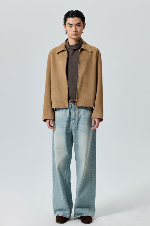 SIMPLE PROJECT KAIHARA WASHED JEANS