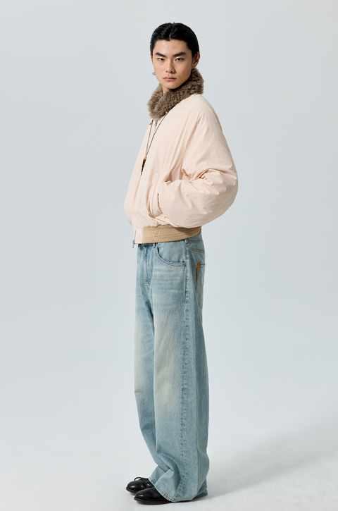 SIMPLE PROJECT KAIHARA WASHED JEANS