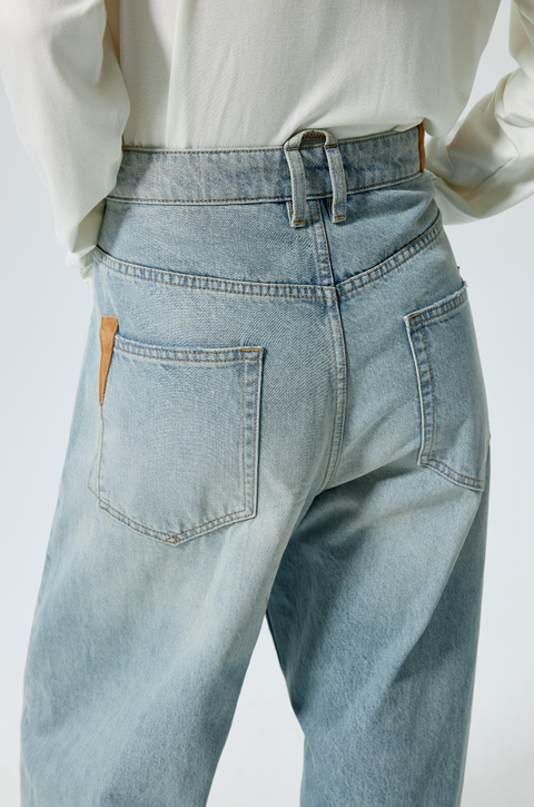 SIMPLE PROJECT KAIHARA WASHED JEANS