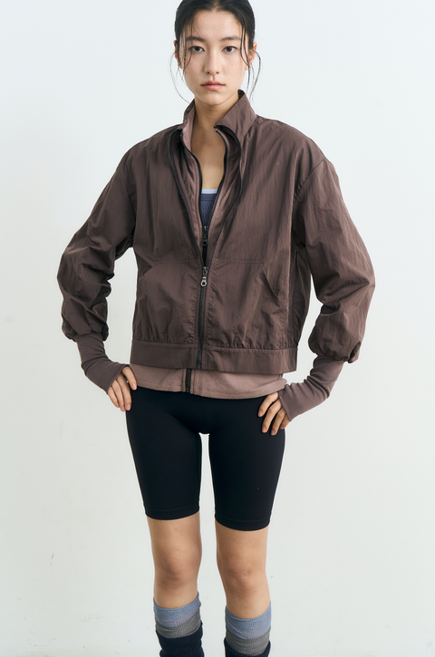 NULL NONE LAYERED ZIP-UP JACKET