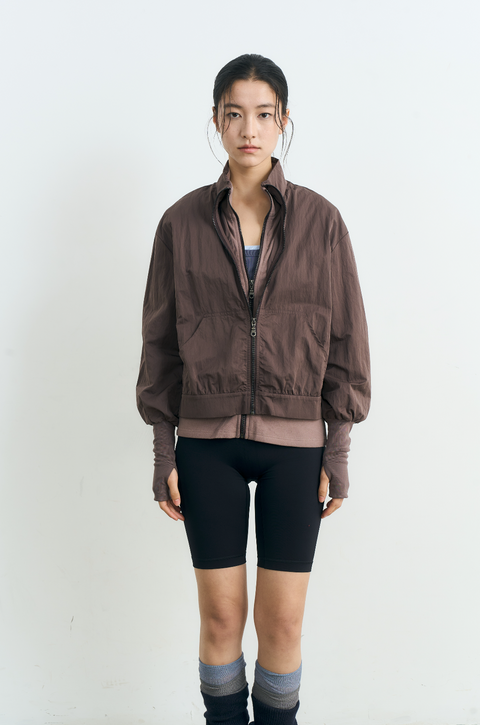 NULL NONE LAYERED ZIP-UP JACKET
