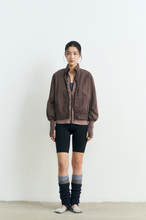 NULL NONE LAYERED ZIP-UP JACKET