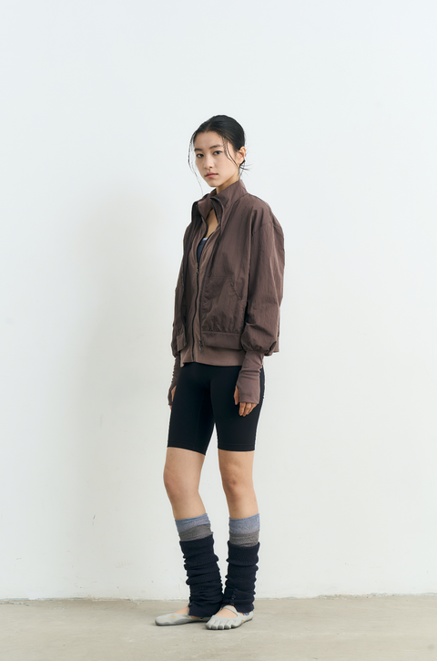 NULL NONE LAYERED ZIP-UP JACKET