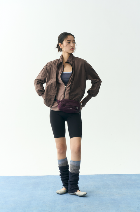 NULL NONE LAYERED ZIP-UP JACKET