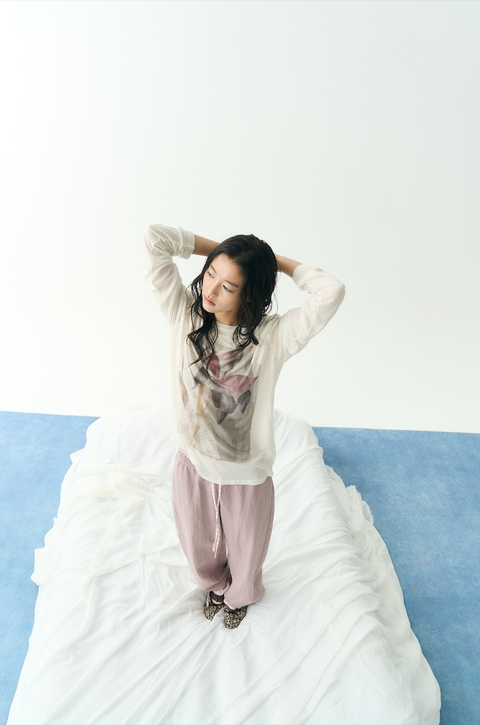 NULL NONE PRINTED LONG SLEEVES