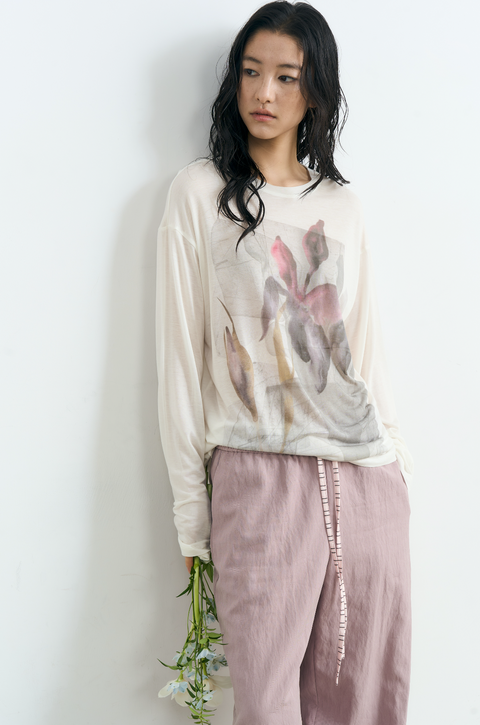 NULL NONE PRINTED LONG SLEEVES