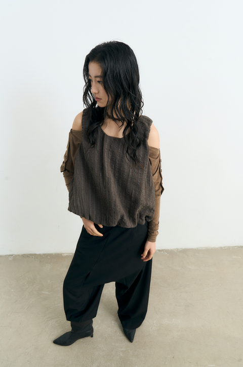 NULL NONE BUBBLE VEST