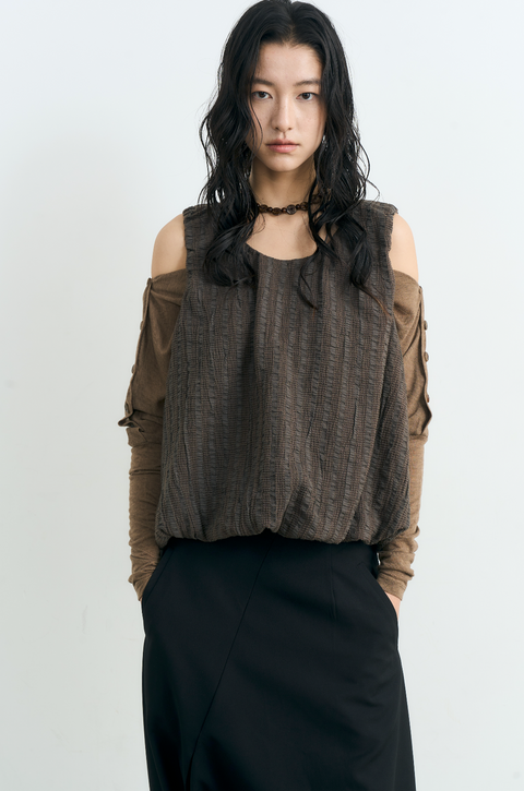 NULL NONE BUBBLE VEST